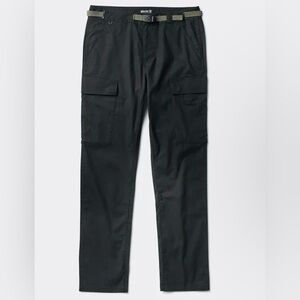 Roark Men’s Black Campover Cargo Pants Size 32 NWT